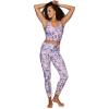 imageRBX Active Womens Bra Top Athletic Yoga Crop Tank Top with Built in Shelf BraDitsy Floral Multi