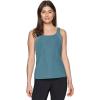 imageRBX Active Womens Bra Top Ventilated Gym Yoga Running Tank Top with Shelf BraRib Teal
