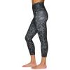 imageRBX Active Womens Capris Leggings Yoga Athletic Workout Cropped LeggingsBlack Scratch Off