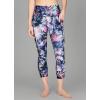 imageRBX Active Womens Capris Leggings Yoga Athletic Workout Cropped LeggingsBotanical Multi