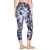 imageRBX Active Womens Capris Leggings Yoga Athletic Workout Cropped LeggingsBotanical Multi