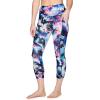 imageRBX Active Womens Capris Leggings Yoga Athletic Workout Cropped LeggingsFloral Riot