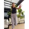 imageRBX Active Womens Cargo Capri Pant with Pockets Fashion Lightweight Woven with DrawstringBrick