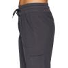 imageRBX Active Womens Cargo Capri Pant with Pockets Fashion Lightweight Woven with DrawstringDeep Charcoal