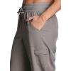 imageRBX Active Womens Cargo Capri Pant with Pockets Fashion Lightweight Woven with DrawstringDriftwood