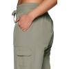 imageRBX Active Womens Cargo Capri Pant with Pockets Fashion Lightweight Woven with DrawstringSmoke Sage