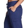 imageRBX Active Womens Cargo Capri Pant with Pockets Fashion Lightweight Woven with DrawstringTwilight Blue