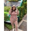 imageRBX Active Womens Cropped Fleece Sweatshirt Everyday Midweight Fleece Hoodie