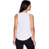 imageRBX Active Womens Fashion Basics Regular Length Super Soft Flowy Yoga Tank TopRibbed White