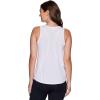 imageRBX Active Womens Fashion Basics Regular Length Super Soft Flowy Yoga Tank TopSeamed White