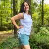 imageRBX Active Womens Fashion Basics Regular Length Super Soft Flowy Yoga Tank TopShirred White