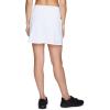 imageRBX Active Womens Fashion Stretch Knit Flat Front GolfTennis Athletic Skort with Attached Bike Short and PocketsWhite