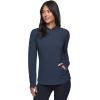 imageRBX Active Womens Fashion Yoga Lightweight Long Sleeve Pullover Hoodie TopHeathered Dark Teal