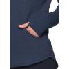 imageRBX Active Womens Fashion Yoga Lightweight Long Sleeve Pullover Hoodie TopHeathered Dark Teal