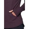 imageRBX Active Womens Fashion Yoga Lightweight Long Sleeve Pullover Hoodie TopHeathered Plum