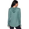 imageRBX Active Womens Fashion Yoga Long Sleeve Soft Lightweight Hoodie Pullover TopArctic Heather