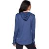 imageRBX Active Womens Fashion Yoga Long Sleeve Soft Lightweight Hoodie Pullover TopBlue Shadow Heather