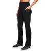 imageRBX Active Womens Full Length Tummy Control Workout Bootcut Yoga PantsCtn Black