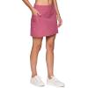 imageRBX Active Womens GolfTennis Everyday Casual Athletic Skort with Bike ShortsBerry Beauty