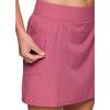 imageRBX Active Womens GolfTennis Everyday Casual Athletic Skort with Bike ShortsBerry Beauty