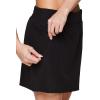 imageRBX Active Womens GolfTennis Everyday Casual Athletic Skort with Bike ShortsS20 Black