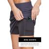 imageRBX Active Womens GolfTennis Everyday Casual Athletic Skort with Bike ShortsS20 Charcoal