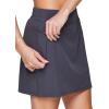imageRBX Active Womens GolfTennis Everyday Casual Athletic Skort with Bike ShortsS20 Charcoal