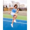 imageRBX Active Womens GolfTennis Everyday Casual Athletic Skort with Bike ShortsS21 White