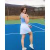 imageRBX Active Womens GolfTennis Everyday Casual Athletic Skort with Bike ShortsS21 White