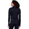 imageRBX Active Womens Lightweight Mock Neck Fleece Lined Zip Up Pullover Athletic Running ShirtBlack