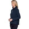 imageRBX Active Womens Lightweight Soft Plush Fleece Cowl Neck Pullover SweatshirtDark Teal Texture
