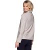 imageRBX Active Womens Lightweight Soft Plush Fleece Cowl Neck Pullover SweatshirtSand Texture