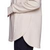 imageRBX Active Womens Lightweight Soft Plush Fleece Cowl Neck Pullover SweatshirtTunic Sand