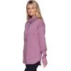 imageRBX Active Womens Lightweight Soft Plush Fleece Cowl Neck Pullover SweatshirtTunic Vintage Mauve
