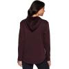 imageRBX Active Womens Long Sleeve Fashion Fleece Tunic Pullover SweatshirtSide Zipper Maroon