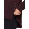 imageRBX Active Womens Long Sleeve Fashion Fleece Tunic Pullover SweatshirtSide Zipper Maroon