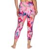 imageRBX Active Womens Plus Size AnkleFull Length Super Soft Printed Yoga LeggingsFlowy Floral