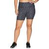 imageRBX Active Womens Plus Size Fashion Athletic 9Inch Inseam High Waist Workout Yoga Bike Short with Pockets