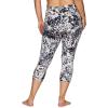 imageRBX Active Womens Plus Size Fashion Athletic High Waist Running Yoga Squat Proof Capri Leggings with PocketsCheetah Clash Multi