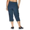imageRBX Active Womens Plus Size Fashion Lightweight Woven Body Skimming Drawstring Cargo Capri PantDeep Teal
