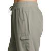 imageRBX Active Womens Plus Size Fashion Lightweight Woven Body Skimming Drawstring Cargo Capri PantSmoke Sage