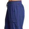 imageRBX Active Womens Plus Size Fashion Lightweight Woven Body Skimming Drawstring Cargo Capri PantTwilight Blue