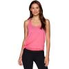 imageRBX Active Womens Plus Size Sleeveless Relaxed Fashion Workout Yoga Tank TopCherry Blossom Pink