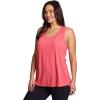 imageRBX Active Womens Plus Size Sleeveless Relaxed Fashion Workout Yoga Tank TopCoral Paradise