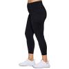 imageRBX Active Womens Plus Size Stretch AnkleFull Length Workout Running Gym Yoga Leggings78 Jet Black