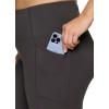 imageRBX Active Womens Plus Size Stretch AnkleFull Length Workout Running Gym Yoga Leggings78 Solid Deep Grey