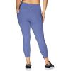 imageRBX Active Womens Plus Size Stretch AnkleFull Length Workout Running Gym Yoga Leggings78 Solid Periwinkle