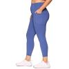 imageRBX Active Womens Plus Size Stretch AnkleFull Length Workout Running Gym Yoga LeggingsCobalt