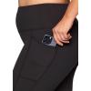imageRBX Active Womens Plus Size Stretch AnkleFull Length Workout Running Gym Yoga LeggingsPeached Black