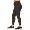 imageRBX Active Womens Plus Size Stretch AnkleFull Length Workout Running Gym Yoga LeggingsPeached Charcoal
